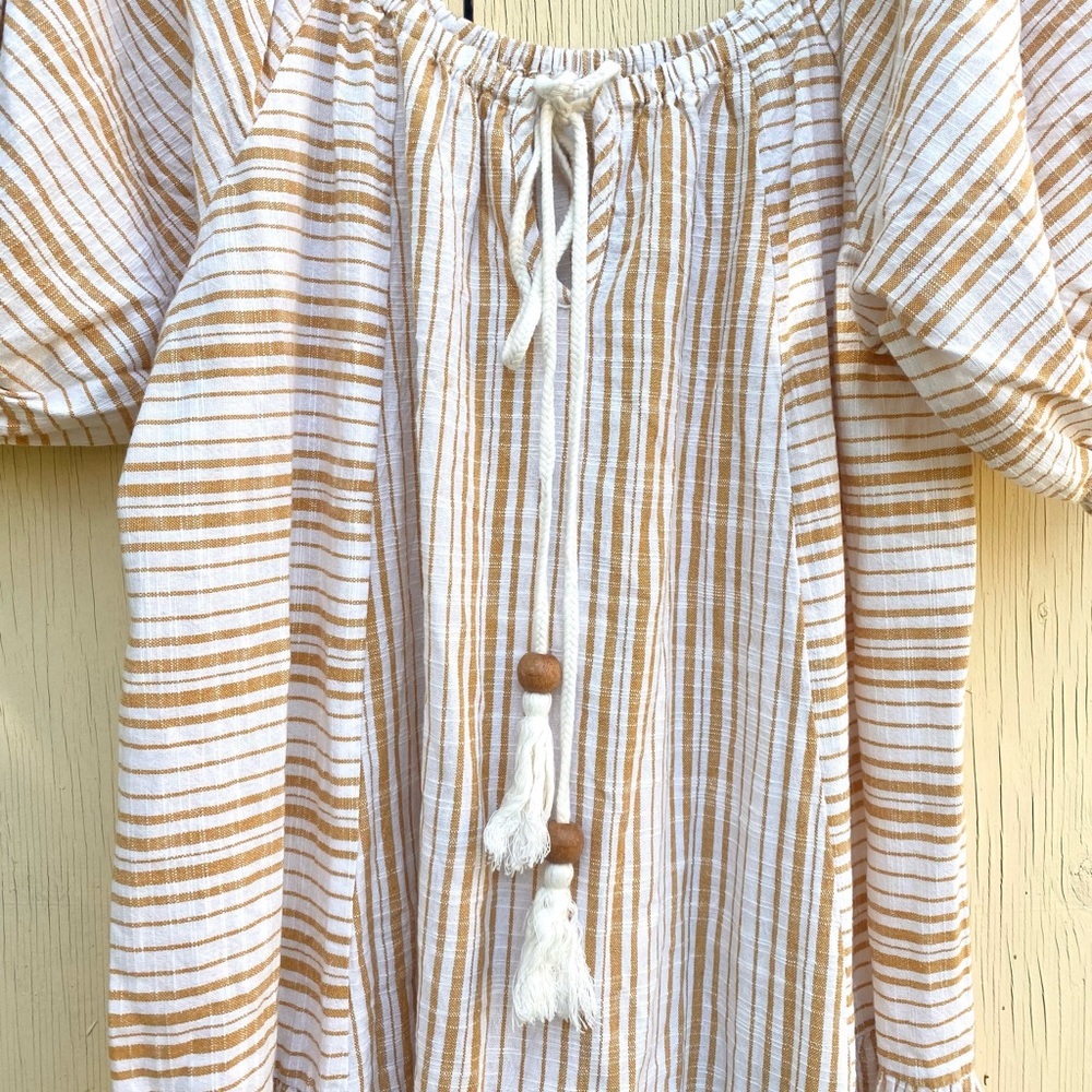 Spell Lady Palm Gown in Toffee - Picture 13 of 15